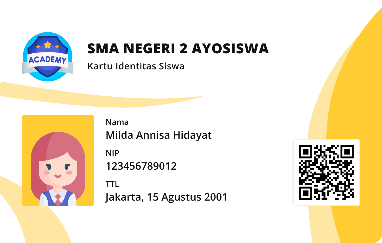 Kartu Sakti — desain Sakti Identitas Cerdas, sisi depan